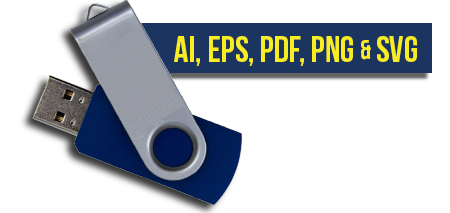 16gb Thumb Drive with Logo (AI, EPS, PDF, PNG & SVG)