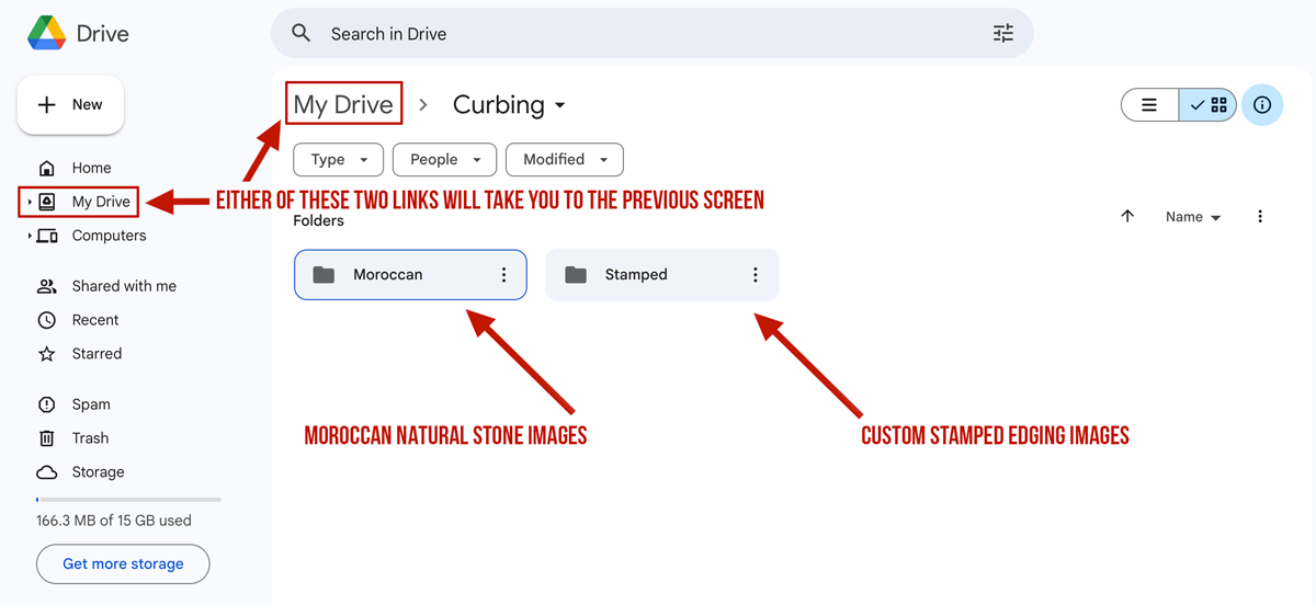 Accessing your GDrive - Slide 7