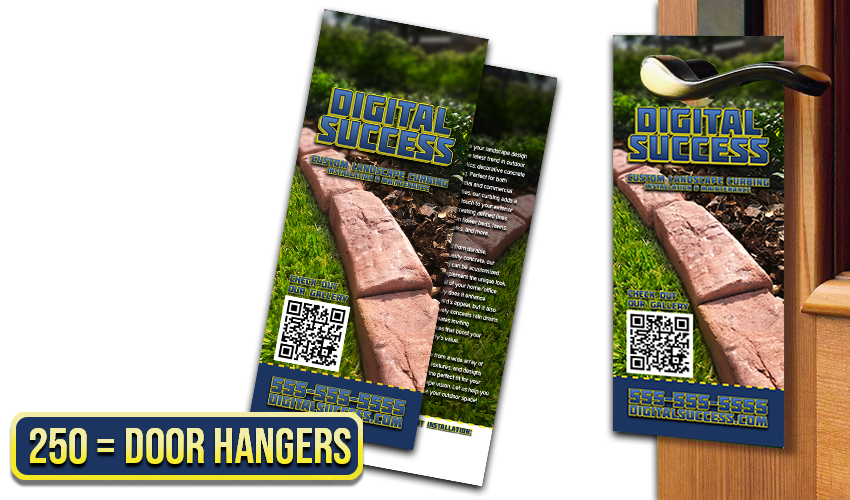 Custom - 250 Door Hangers