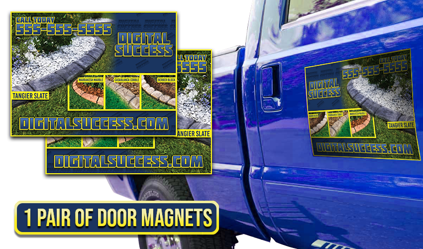 Custom - 1 Pair Door Magnets