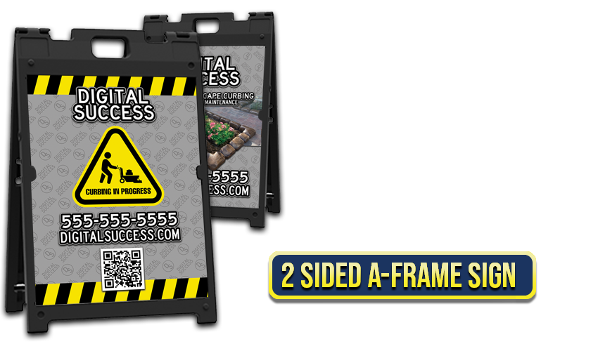 Standard - 2 Sided A-Frame Sign